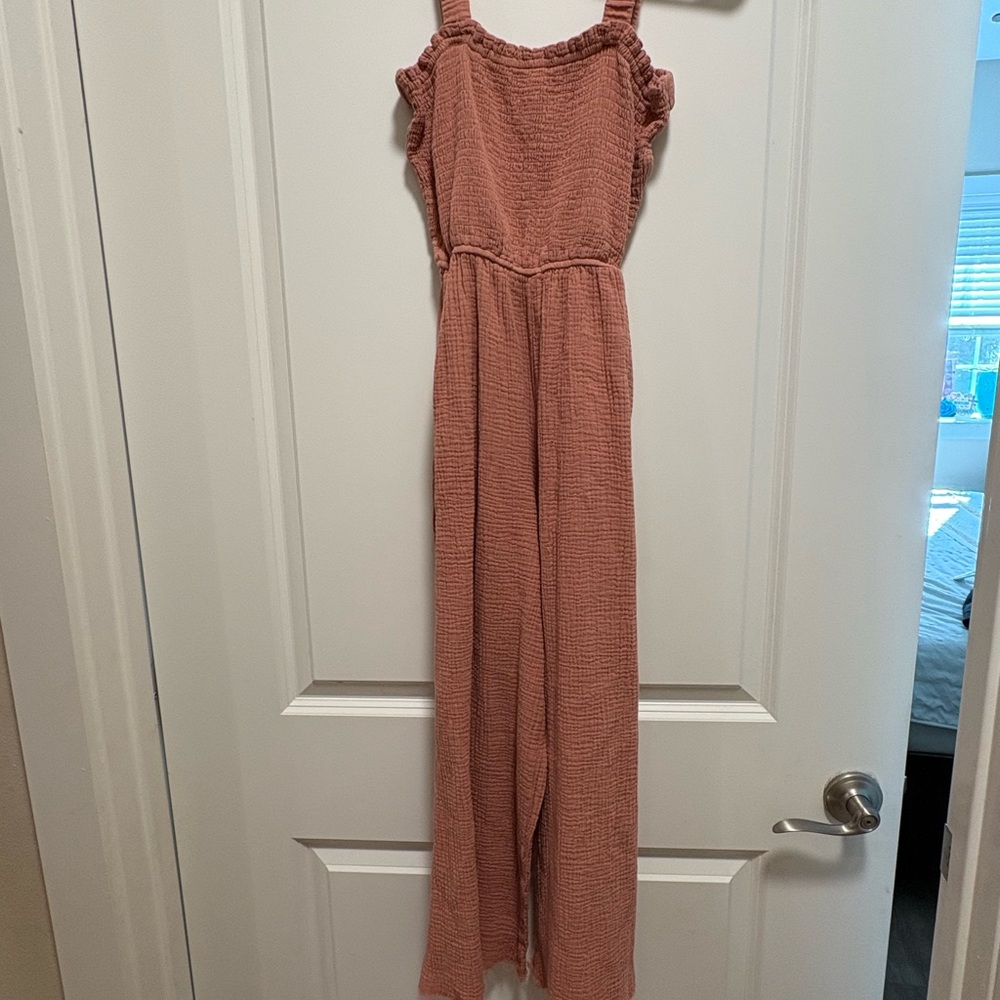 Elegant Pink Jumpsuit